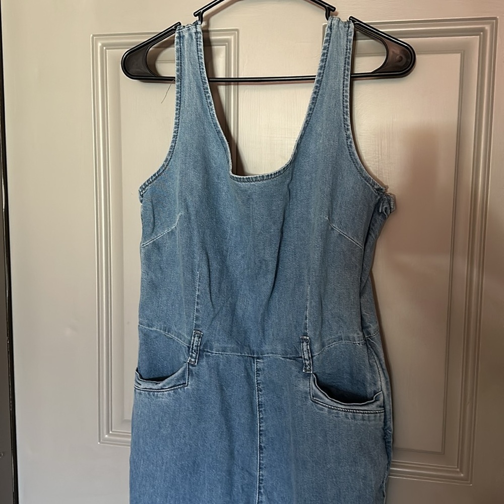 Stetson Light Blue Denim Jumpsuit - Picture 2 of 8